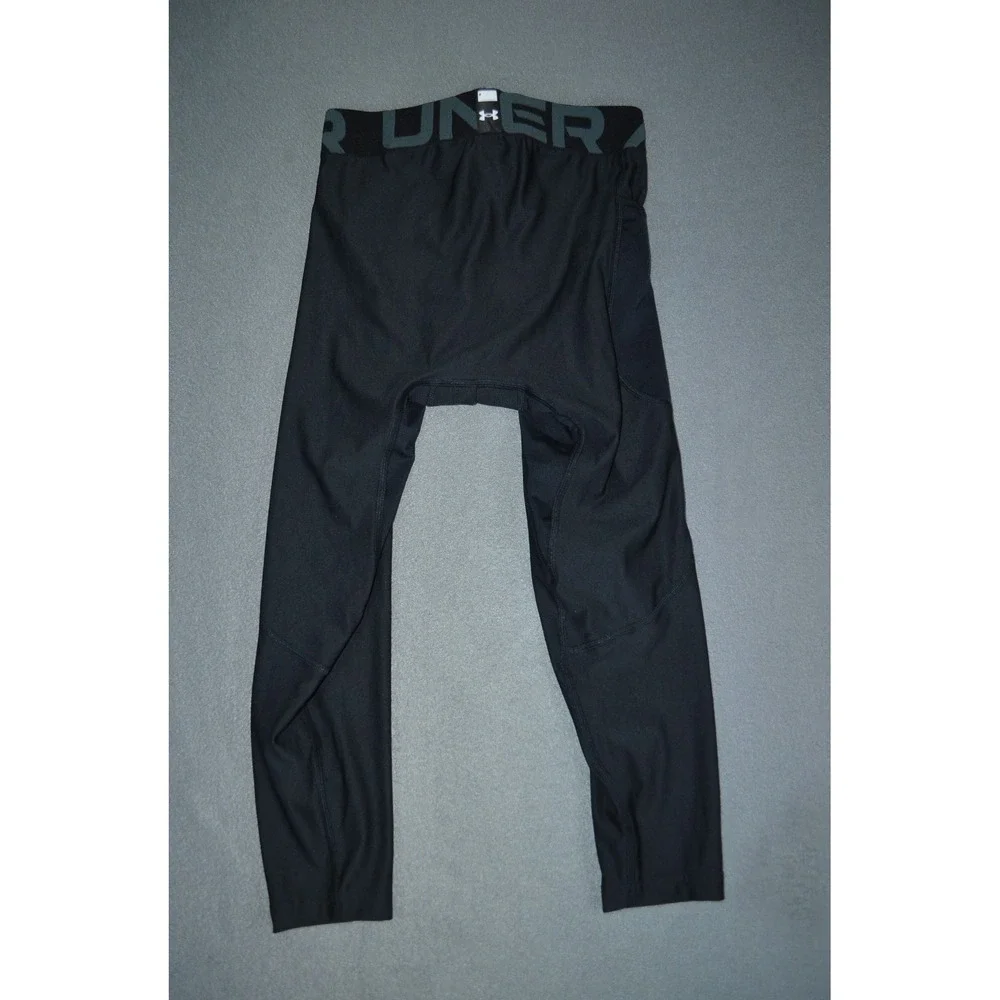 Under Armour HeatGear Armour 3/4 Compression Legging Black Men's S 1361588